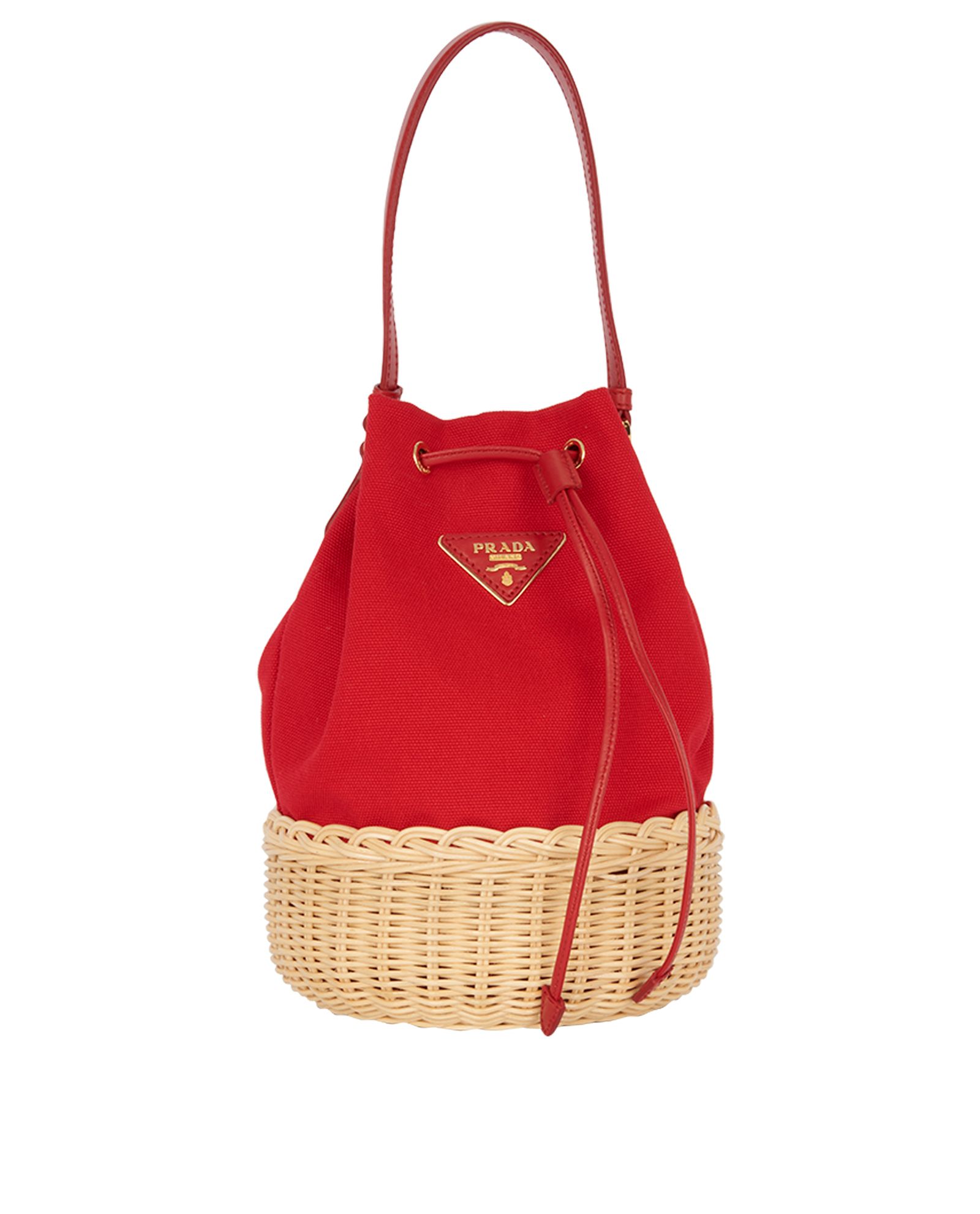 Prada Wicker Bucket Bag Prada Designer Exchange Buy Sell Exchange